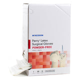 McKesson Perry® Performance Plus Surgical Glove Size 6 Sterile Latex Standard Cuff Length Smooth Cream Chemo Tested (1044704_CS) 200/CS