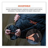 ergodyne® N-Ferno 6466 Thermal Jacket with 500D Nylon Shell, Small, Black, Ships in 1-3 Business Days (EGO41112) Each