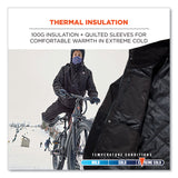 ergodyne® N-Ferno 6467 Winter Work Jacket with 300D Polyester Shell, Small, Black, Ships in 1-3 Business Days (EGO41122) Each