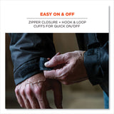 ergodyne® N-Ferno 6467 Winter Work Jacket with 300D Polyester Shell, Medium, Black, Ships in 1-3 Business Days (EGO41123) Each