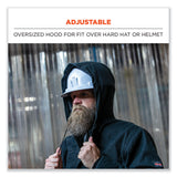 ergodyne® N-Ferno 6468 Duck Canvas Work Jacket, Medium, Black, Ships in 1-3 Business Days (EGO41233) Each