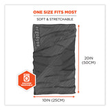 ergodyne® Chill-Its 6484 Reflective Performance Knit Multi-Band, Rayon-Spandex Blend, One Size, Black, Ships in 1-3 Business Days (EGO42095) Each