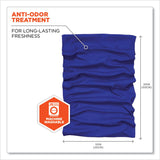 ergodyne® Chill-Its 6485 Multi-Band, Polyester, One Size Fits Most, Blue, Ships in 1-3 Business Days (EGO42120) Each