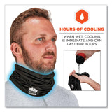 ergodyne® Chill-Its 6487 Cooling Performance Knit Multi-Band, Polyester/Spandex, One Size Fits Most, Black, Ships in 1-3 Business Days (EGO42126) Each