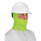 ergodyne® Chill-Its 6487 Cooling Performance Knit Multi-Band, Polyester/Spandex, One Size, Hi-Vis Lime, Ships in 1-3 Business Days (EGO42127) Each