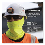 ergodyne® Chill-Its 6487 Cooling Performance Knit Multi-Band, Polyester/Spandex, One Size, Hi-Vis Lime, Ships in 1-3 Business Days (EGO42127) Each