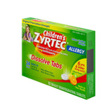 Zyrtec® Children's Allergy Relief 10 mg Strength Tablet 12 per Box (1060355_CT) 12/CT
