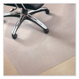 ES Robbins® EverLife Chair Mat for Medium Pile Carpet, 60 x 72, Clear, Ships in 4-6 Business Days (ESR122781) Each