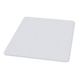 ES Robbins® EverLife Chair Mat for Extra High Pile Carpet, Square, 72 x 72, Clear, Ships in 4-6 Business Days (ESR124908) Each