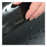 ES Robbins® Trendsetter Chair Mat for Low Pile Carpet, 36 x 48, Black, Ships in 4-6 Business Days (ESR128013) Each