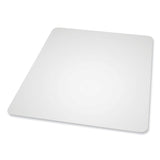 ES Robbins® EverLife Chair Mat for Hard Floors, Heavy Use, Rectangular, 60 x 72, Clear, Ships in 4-6 Business Days (ESR132731) Each