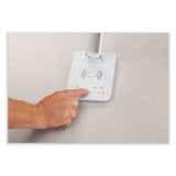 Safco® Vamp LED Wireless Charging Lamp, Multi-pivot Neck, 16.75" High, Silver, Ships in 1-3 Business Days (SAF1009SL) Each