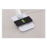 Safco® Vamp LED Wireless Charging Lamp, Multi-pivot Neck, 16.75" High, White, Ships in 1-3 Business Days (SAF1009WH) Each