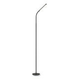 Safco® Resi LED Floor Lamp, Gooseneck, 60" Tall, Black, Ships in 1-3 Business Days (SAF1017BL) Each
