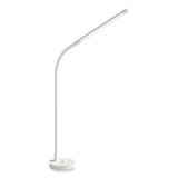 Safco® Resi LED Desk Lamp, Gooseneck, 18.5" High, White, Ships in 1-3 Business Days (SAF1018WH) Each