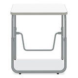 Safco® AlphaBetter 2.0 Height-Adjust Student Desk with Pendulum Bar, 27.75 x 19.75 x 22 to 30, Dry Erase, Ships in 1-3 Business Days (SAF1221DE) Each