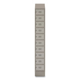 Safco® Single Continuous Metal Locker Base Addition, 11.7w x 16d x 5.75h, Tan, Ships in 1-3 Business Days (SAF5519TN) Each