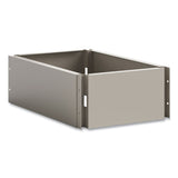 Safco® Single Continuous Metal Locker Base Addition, 11.7w x 16d x 5.75h, Tan, Ships in 1-3 Business Days (SAF5519TN) Each