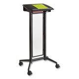 Safco® Impromptu Lectern, 26.5 x 18.75 x 46.5, Black, Ships in 1-3 Business Days (SAF8912BL) Each