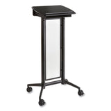 Safco® Impromptu Lectern, 26.5 x 18.75 x 46.5, Black, Ships in 1-3 Business Days (SAF8912BL) Each