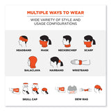 ergodyne® Chill-Its 6487 Cooling Performance Knit Multi-Band, Polyester/Spandex, One Size Fits Most, Blue, Ships in 1-3 Business Days (EGO42129) Each