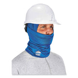 ergodyne® Chill-Its 6487 Cooling Performance Knit Multi-Band, Polyester/Spandex, One Size Fits Most, Blue, Ships in 1-3 Business Days (EGO42129) Each