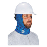 ergodyne® Chill-Its 6487 Cooling Performance Knit Multi-Band, Polyester/Spandex, One Size Fits Most, Blue, Ships in 1-3 Business Days (EGO42129) Each