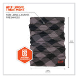 ergodyne® Chill-Its 6485 Multi-Band, Polyester, One Size Fits Most, Gray Buffalo Plaid, Ships in 1-3 Business Days (EGO42211) Each