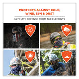 ergodyne® N-Ferno 6491 Reversible Thermal Fleece + Poly Multi-Band, One Size Fits Most, Lime, Ships in 1-3 Business Days (EGO42320) Each