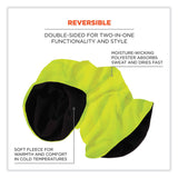 ergodyne® N-Ferno 6491 Reversible Thermal Fleece + Poly Multi-Band, One Size Fits Most, Lime, Ships in 1-3 Business Days (EGO42320) Each