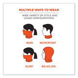 ergodyne® N-Ferno 6491 Reversible Thermal Fleece + Poly Multi-Band, One Size Fits Most, Lime, Ships in 1-3 Business Days (EGO42320) Each