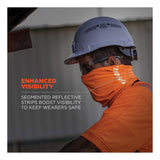 ergodyne® Chill-Its 6487R Reflective Cooling Multi-Band, Polyester/Spandex, One Size Fit Most, HiVis Orange, Ships in 1-3 Business Days (EGO42131) Each