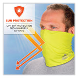 ergodyne® Chill-Its 6489 2-Layer Cooling Performance Knit Multi-Band, Polyester/Spandex, S/M, HiVis Lime, Ships in 1-3 Business Days (EGO42144) Each