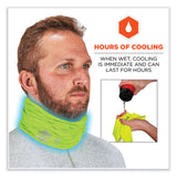 ergodyne® Chill-Its 6489 2-Layer Cooling Performance Knit Multi-Band, Polyester/Spandex, L/XL, Hi-Vis Lime, Ships in 1-3 Business Days (EGO42145) Each