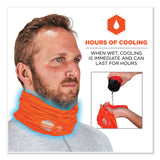 ergodyne® Chill-Its 6489 2-Layer Cooling Performance Knit Multi-Band, Polyester/Spandex, L/XL, HiVis Orange, Ships in 1-3 Business Days (EGO42147) Each