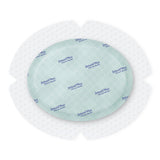 Zetuvit® Plus Silicone Border Super Absorbent Dressing Silicone Adhesive 5 X 6 Inch Oval (1235833_EA) 1/EA