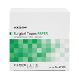 McKesson Medical Tape White 3 Inch X 10 Yard Paper NonSterile (466889_BX) 4/BX