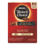 Nescafé® Taster's Choice Stick Pack, House Blend, 80/Box (NES15782) Box of 80