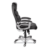 Alera® Alera Maurits Highback Chair, Supports Up to 275 lb, Black Seat/Back, Chrome Base (ALEMR41B19) Each