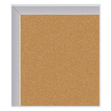 Ghent Natural Cork Bulletin Board with Frame, 72.5 x 48.5, Tan Surface, Natural Oak Frame, Ships in 7-10 Business Days (GHEWK46) Each