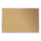 Ghent Natural Cork Bulletin Board with Frame, 72.5 x 48.5, Tan Surface, Natural Oak Frame, Ships in 7-10 Business Days (GHEWK46) Each