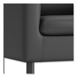 HON® Parkwyn Series Club Chair, 33" x 26.75" x 29", Black Seat, Black Back, Black Base (HONVP3LCHRBLK) Each