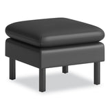 HON® Parkwyn Series Ottoman, 23" x 23" x 17.5", Black (HONVP3LOTTBLK) Each