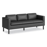 HON® Parkwyn Series Sofa, 77w x 26.75d x 29h, Black (HONVP3LSOFABLK) Each