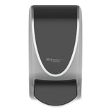 SC Johnson Professional® Transparent Manual Dispenser, 1 L, 4.92 x 4.5 x 9.25, Black/Chrome, 15/Carton (SJNTPB1LDS) Case of 15