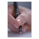 Zebra® Delguard Mechanical Pencil, 0.5 mm, HB (#2), Black Lead, Black Barrel, 3/Pack (ZEB10613) Each