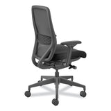 HON® Nucleus Series Recharge Task Chair, Supports Up to 300 lb, 16.63 to 21.13 Seat Height, Black Seat/Back, Black Base (HONNR12SAMC10BT) Each