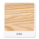 Diversified Woodcrafts Classroom Science Table, 60w x 30d x 30h, Black Epoxy Resin Top, Oak Base (DVWP7146K30N) Each