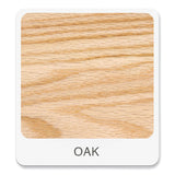 Diversified Woodcrafts Classroom Science Table, 60w x 30d x 30h, Black High Pressure Laminate (HPL) Top, Oak Base (DVWP714LBBK30N) Each