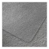 Floortex® Cleartex Ultimat Polycarbonate Chair Mat for High Pile Carpets, 60 x 48, Clear (FLRER1115227ER) Each